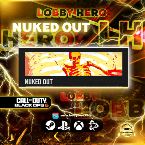 Black Ops 6 - Nuked Out Calling Card